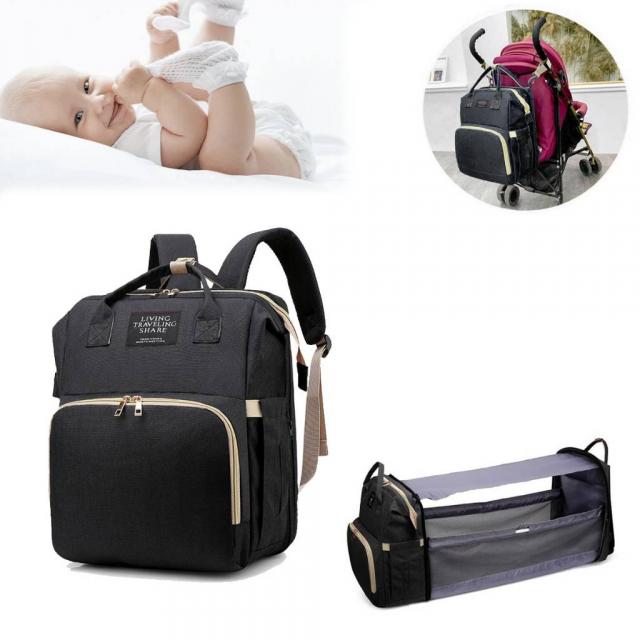 Рюкзак для мам Living Traveling Share Baby Travel Bed-Bag сумка для мами на візок, коляску