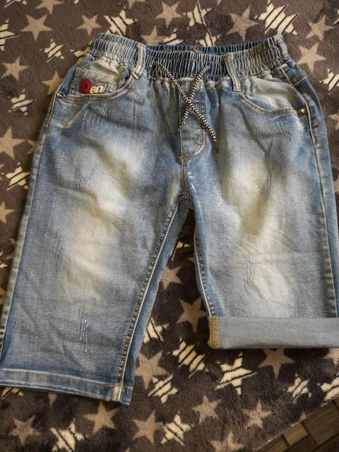 Шорти джинсові на хлопчика р.146-152