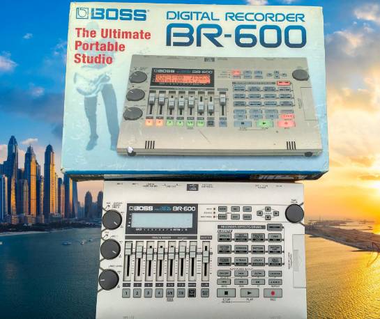 4-х канальна студія звукозапису Boss BR-600, з ритм машиною