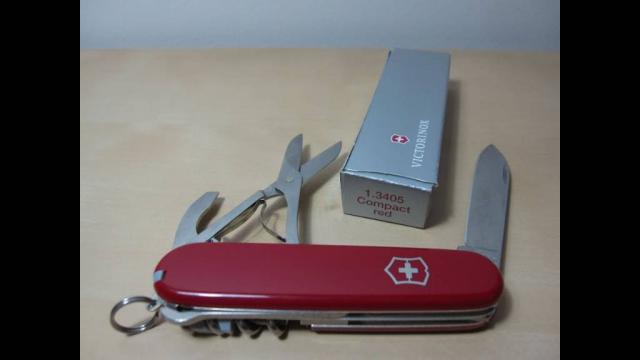 Швейцарский нож Victorinox Compact Красный