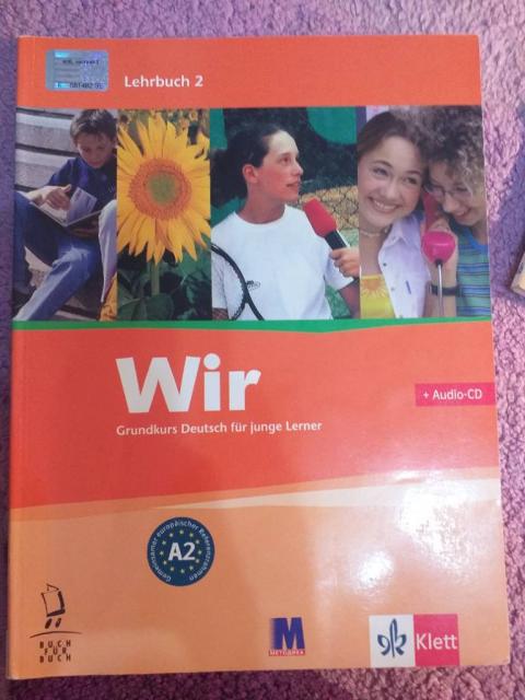 Базовий курс німецької мови для дітей та підлітків Wir Arbeitsbuch 2