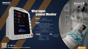 Light weight  vital signs patient Monitor
