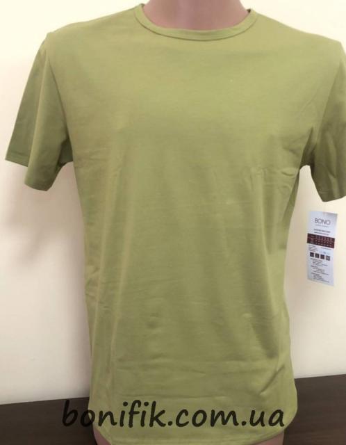 Зеленая спортивная мужская футболка TM Bono (арт. Ф 950108)