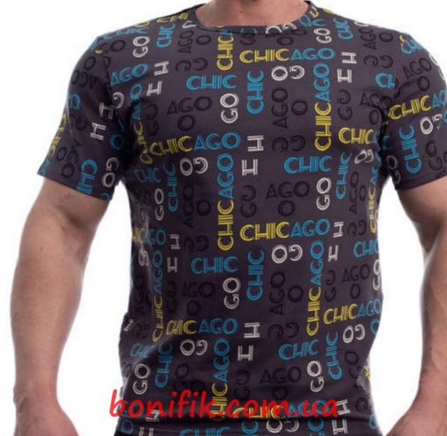Мужская хлопковая футболка CHICAGO (арт. Ф 950438)