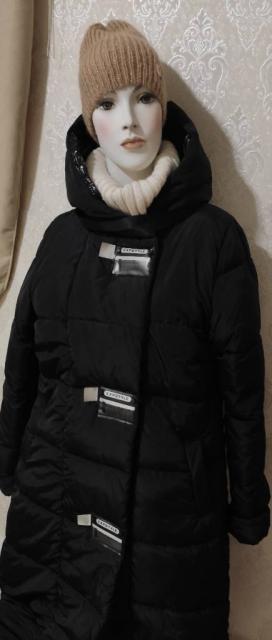 Продам зимнее стеганое пальто размер 48-50