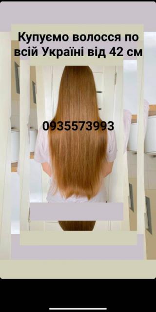 Куплю волосы, продать волосы по всій Україні від 42 см-0935573993