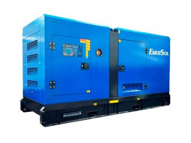 Дизельний генератор Enersol SCBS-100DM з швидкою доставкою та монтажем