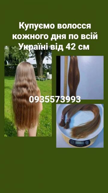 Продать волосы, продати волосся дорого по всій Україні від 42 см -0935573993