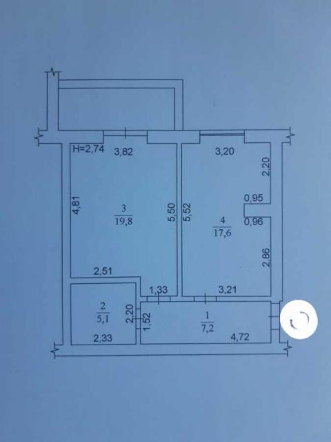 продаж 1-к квартира Київ, Голосіївський, 47000 $