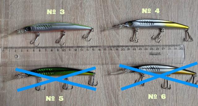 Воблер три гачки 16.9 см Копії minnow lure bait