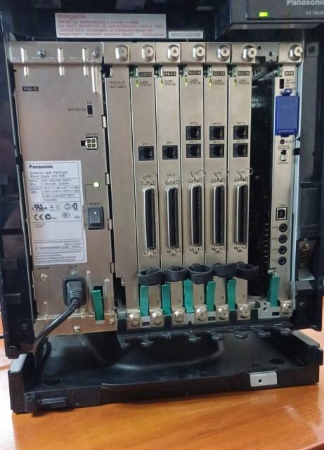 Panasonic KX-TDA100UA, цифрова атс, 56 внутрішніх аналогових ліній, Киев — 2/3