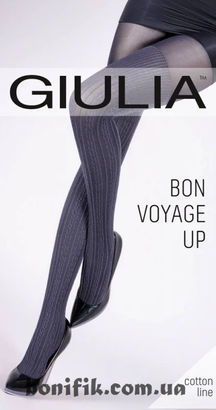 Трикотажные теплые колготки BON VOYAGE UP 200 DEN model 2
