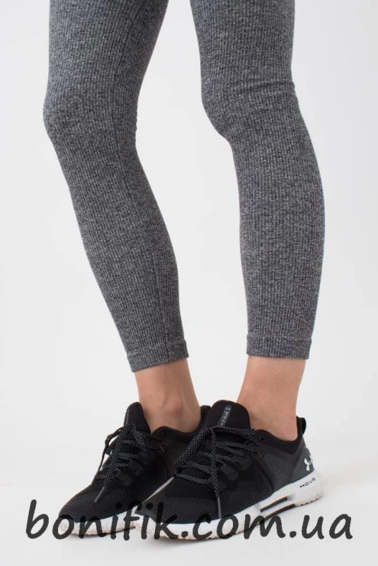 Женские меланжевые спортивные леггинсы LEGGINGS RIB MELANGE, Кривий Ріг — 5/8