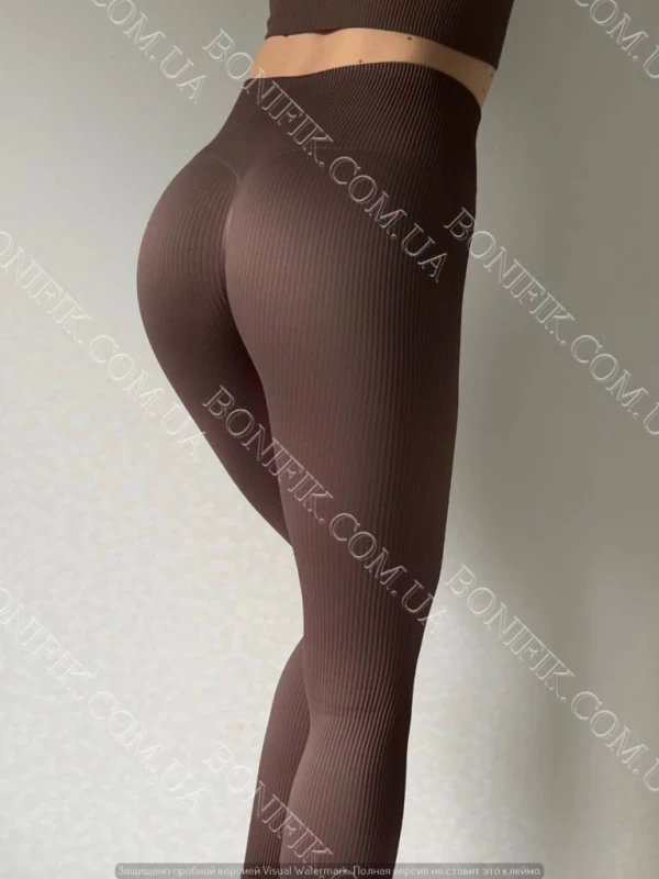 Женские леггинсы для занятий спортом LEGGINGS RIB, Кривий Ріг — 7/8
