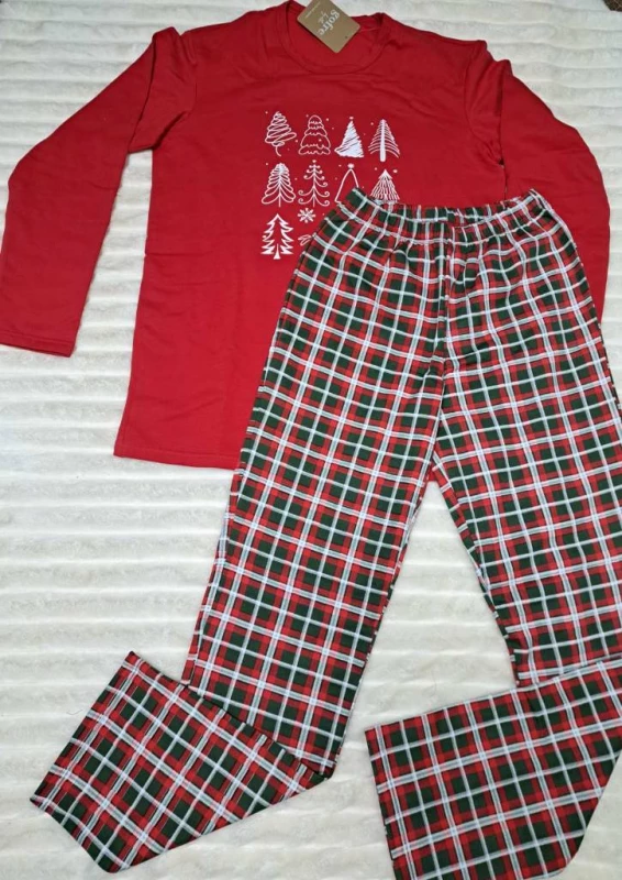 Пижама мужская хлопковая Christmas Trees (арт. MPF 0880/09/01), Кривой Рог — 3/8