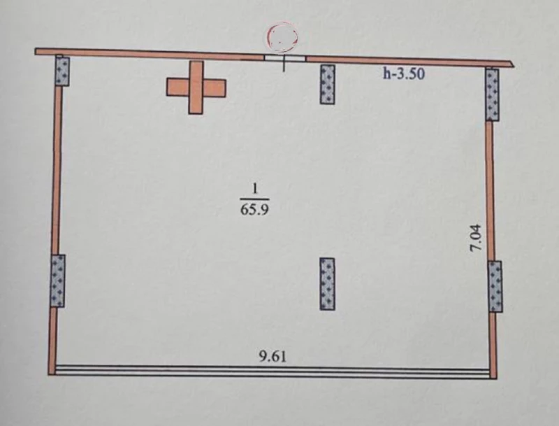 Комерційна нерухомість – 65.9 м², Тернополь — 12/15