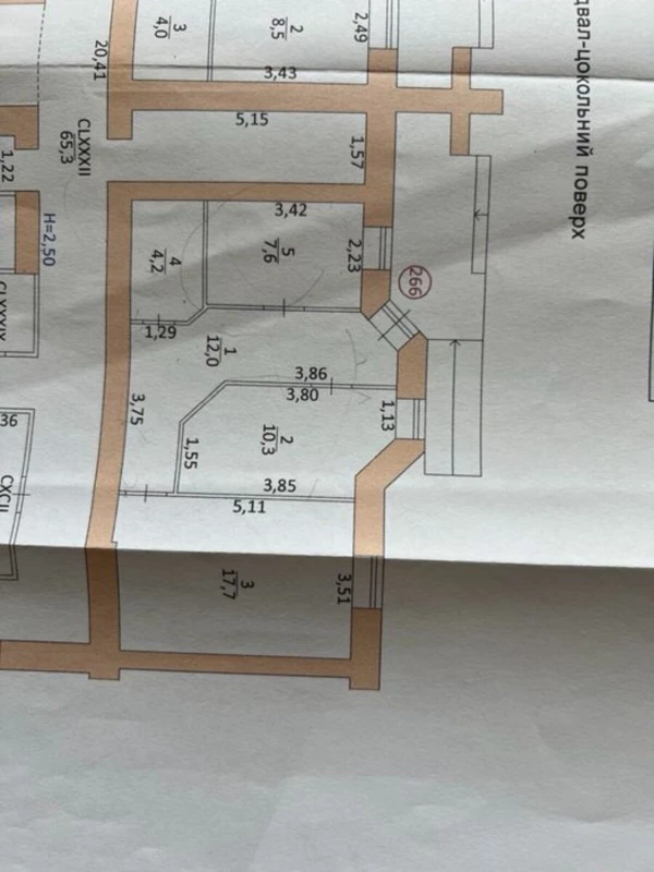 Комерційна нерухомість – 54 м²