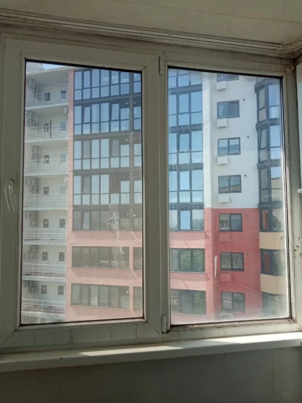 Металл пластиковые окна балкона, Одесса — 1/4