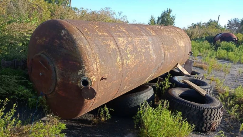 Газгольдер 2.7 куба ресивер ємність бочка резервуар, Миропіль — 6/8