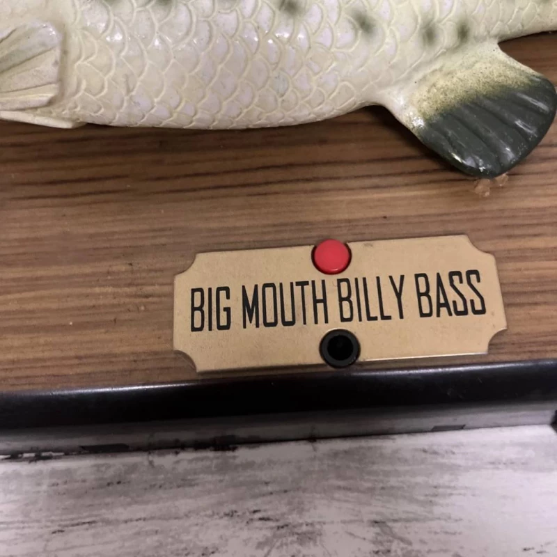 Легендарний Окунь Біллі (Big Mouth Billy Bass) – Вінтажна зірка з Сопрано, Київ — 8/9
