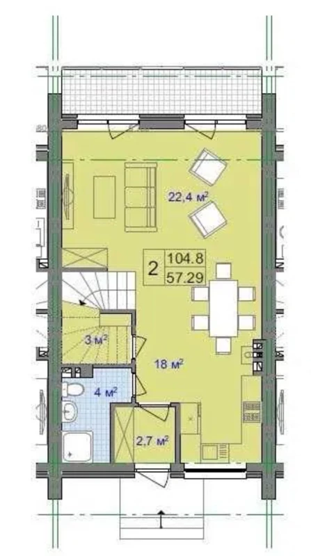 Будинок продаж Гатне – 105 м², Гатное — 13/15