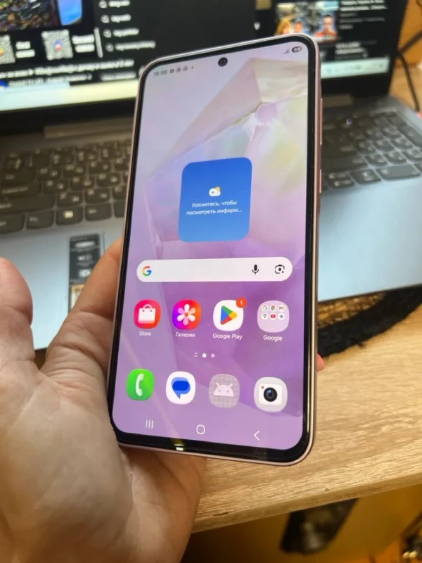Samsung Galaxy A35 5G 8/256 ГБ рожевий, відмінний стан, Одесса — 3/9