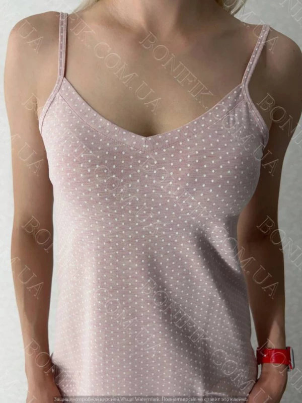 Женская ночная сорочка на тонкой бретели Peachy Pearl (арт. LDK 112/61/01), Кривий Ріг — 5/7