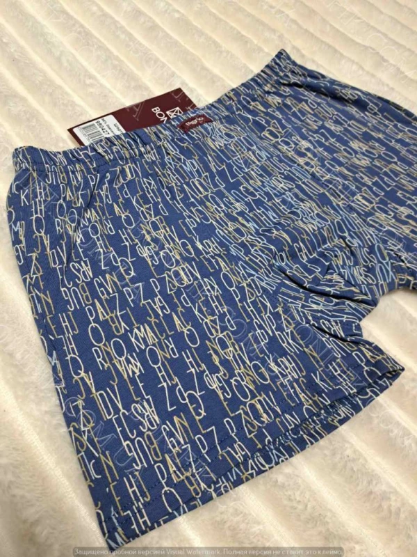 Мужские спортивные трусы с рисунком Буквы (арт. МШ 950427), Кривой Рог — 2/2