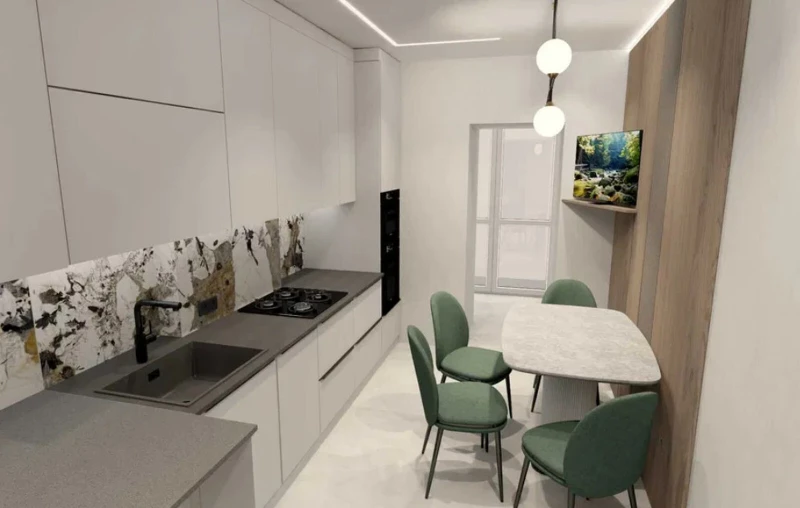 Квартира 1-кімн. продаж Велика Березовиця – 43.5 м², Великая Березовица — 2/6