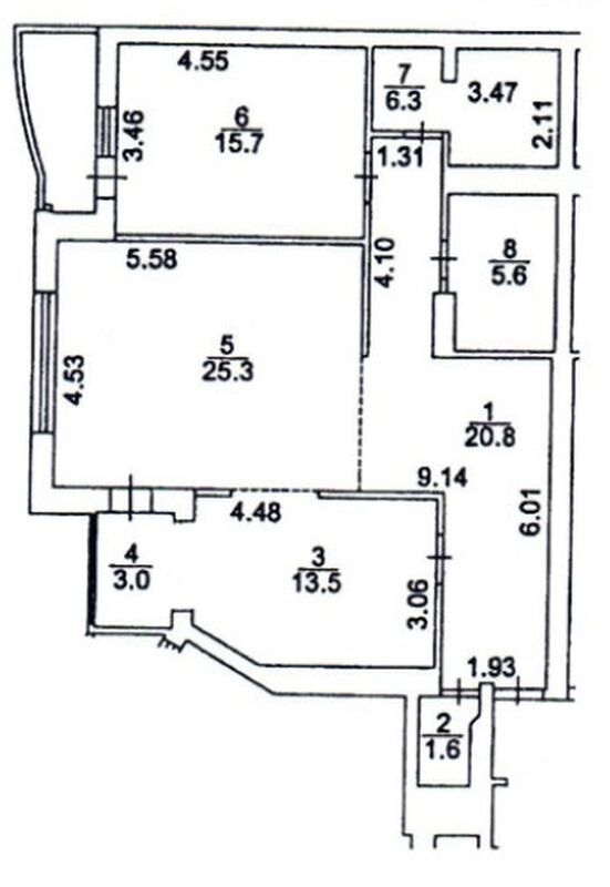 Квартира 2-кімн. продаж Київ, Дарницкий – 41 м², Київ — 8/9