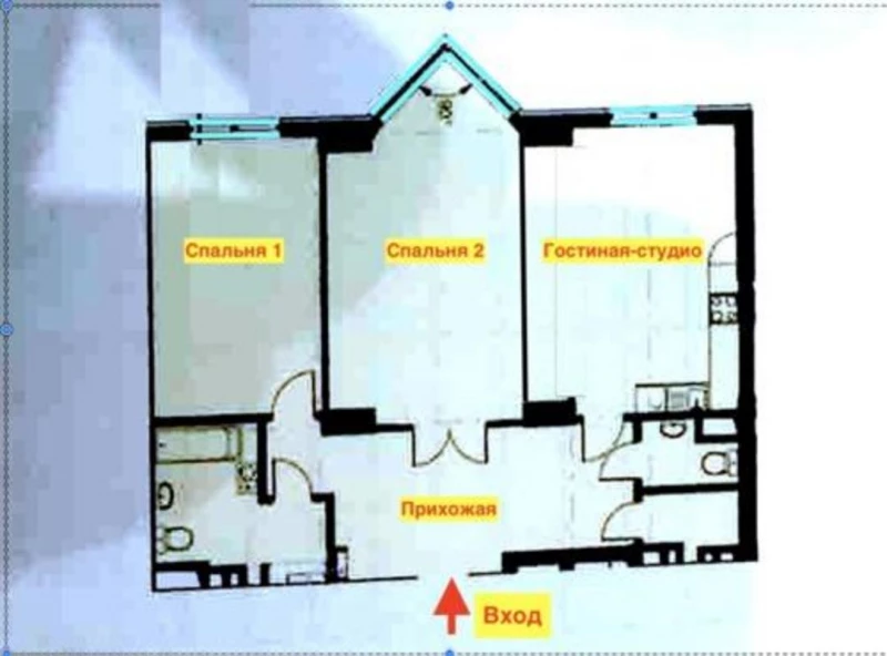 Квартира 3-кімн. продаж Київ, Печерский – 100 м², Київ — 2/4