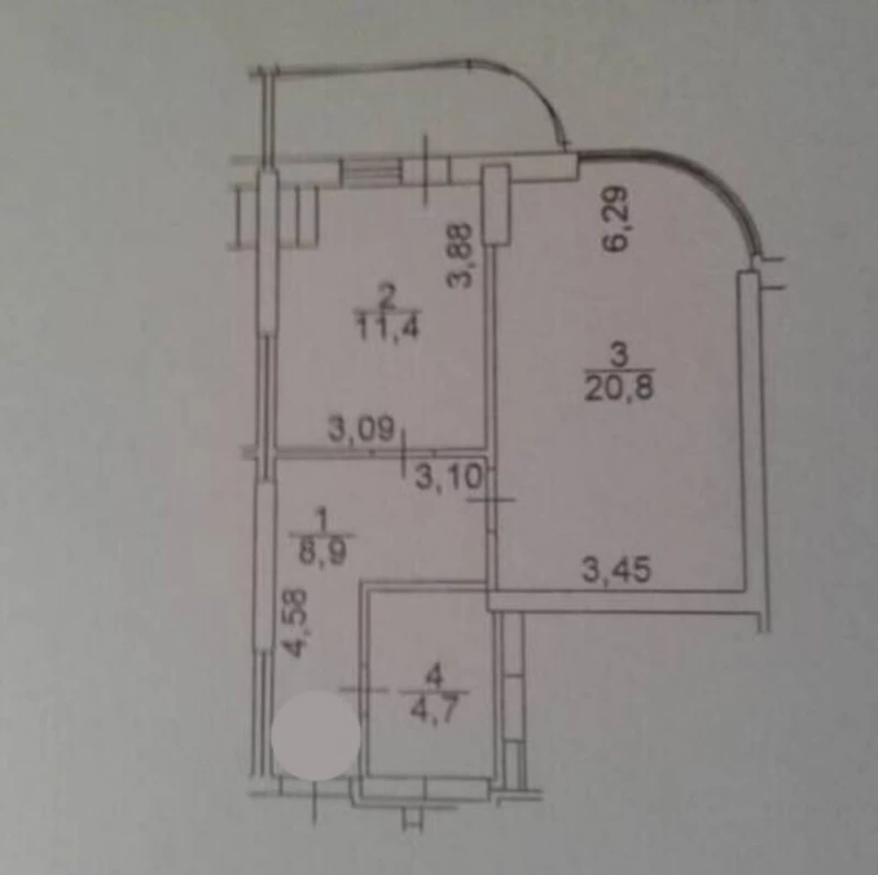 Квартира 1-кімн. продаж Київ, Печерский – 21 м², Киев — 7/8
