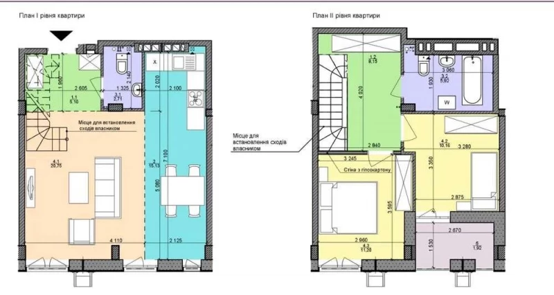 Квартира 3-кімн. продаж Київ, Дніпровський – 82 м², Киев — 3/9
