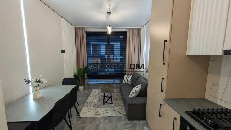 Квартира 1-кімн. продаж Гатне – 33 м², Гатное — 5/15
