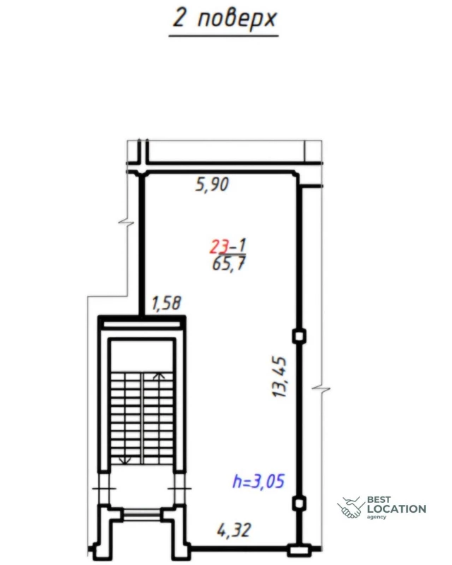 Комерційна нерухомість – 65 м², Львів — 9/9