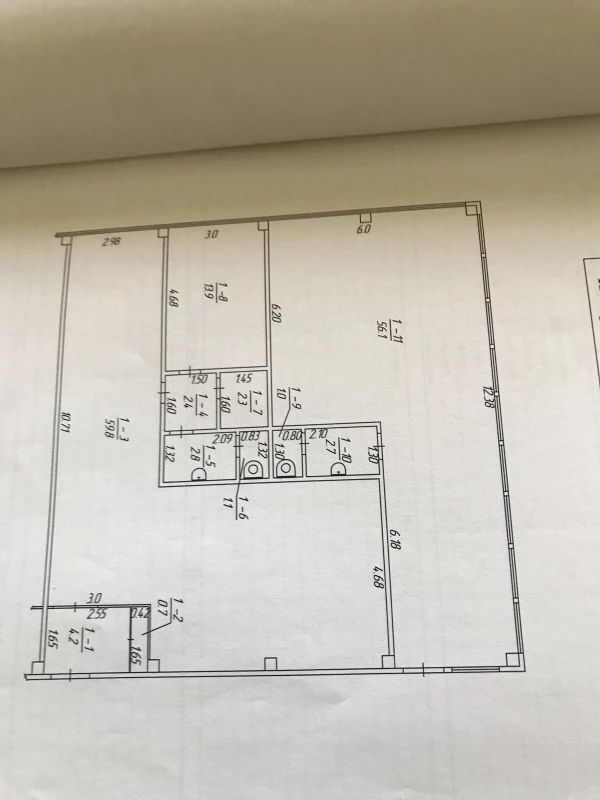 Комерційна нерухомість – 80 м², Гусятин — 9/9