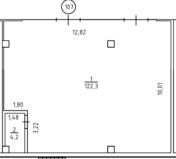 Комерційна нерухомість – 126 м², Одесса — 12/12