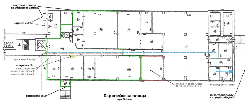 Комерційна нерухомість – 370 м², Кам'янець-Подільський — 14/15