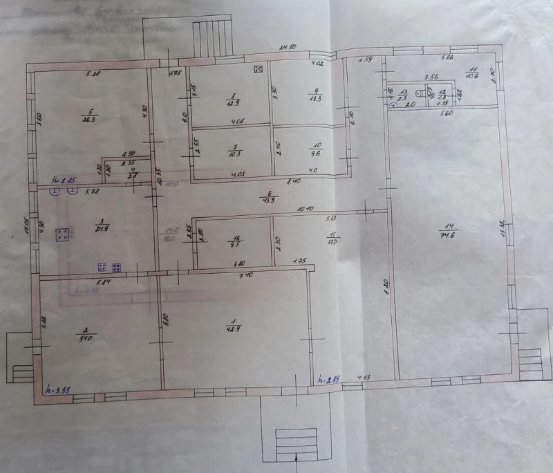 Комерційна нерухомість – 460 м², Валки — 4/4