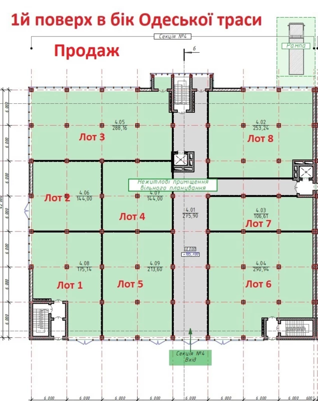 Комерційна нерухомість – 106 м², Киев — 7/7