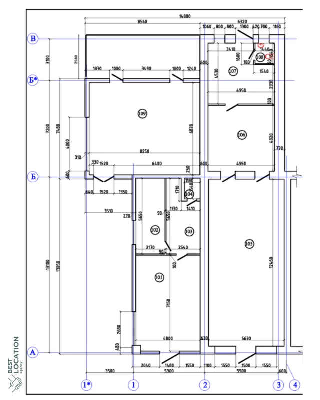 Комерційна нерухомість – 245.5 м², Смела — 12/12