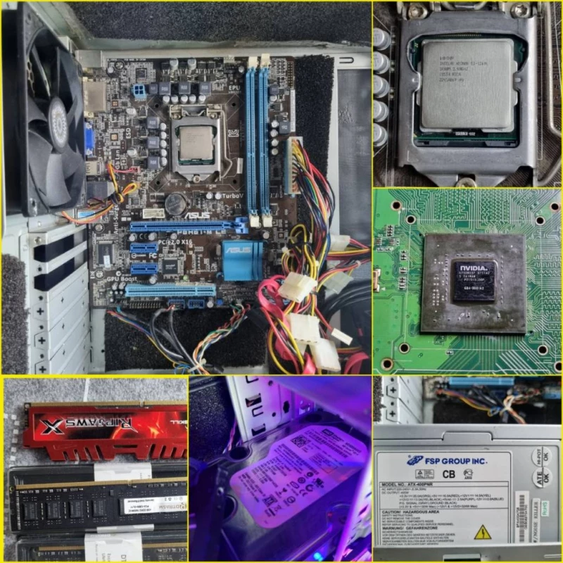 Комплект пк 12gb/intel xeon + монітор 23 samsung + периферія, Запорожье — 7/11