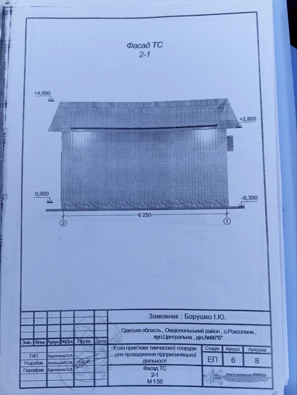 Комерційна нерухомість – 52 м², Роксоланы — 6/9