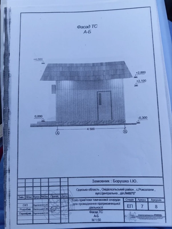 Комерційна нерухомість – 52 м², Роксоланы — 7/9