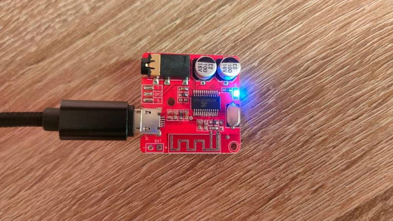 Аудио Bluetooth 5.0 XY-BT-Mini блютуз декодер 3.7-5V, Київ — 2/8