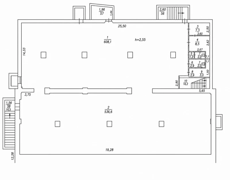 Комерційна нерухомість – 760 м², Сміла — 8/9