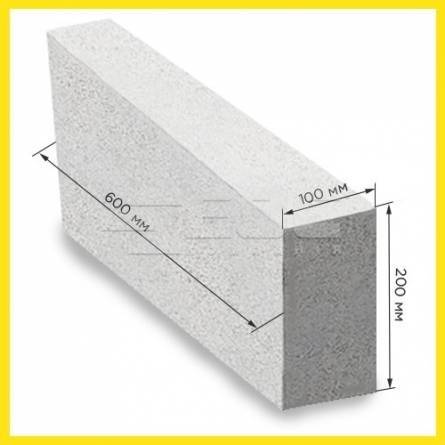Газблок новий 600х200х100, Миколаїв — 1/3