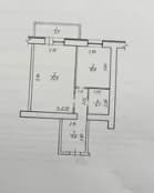 Квартира 1-кімн. продаж Суми, Заречный – 22.2 м², Суми — 2/9