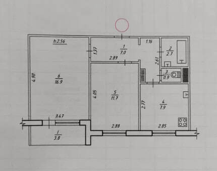 Квартира 2-кімн. продаж Суми, Ковпаковский – 29 м², Суми — 2/10