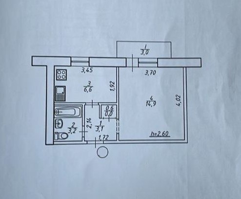 Квартира 1-кімн. продаж Суми, Ковпаковский – 15 м², Суми — 8/8